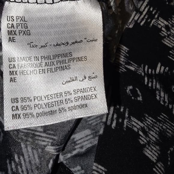 INC International Concepts Stretch Palazzo Cropped Ankle Pants PXL Petite XL - Picture 6 of 7